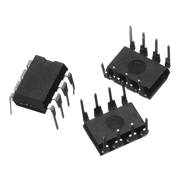 10pcs NE555 NE555P NE555N 555 Timers DIP-8 TEXAS IC — view 2