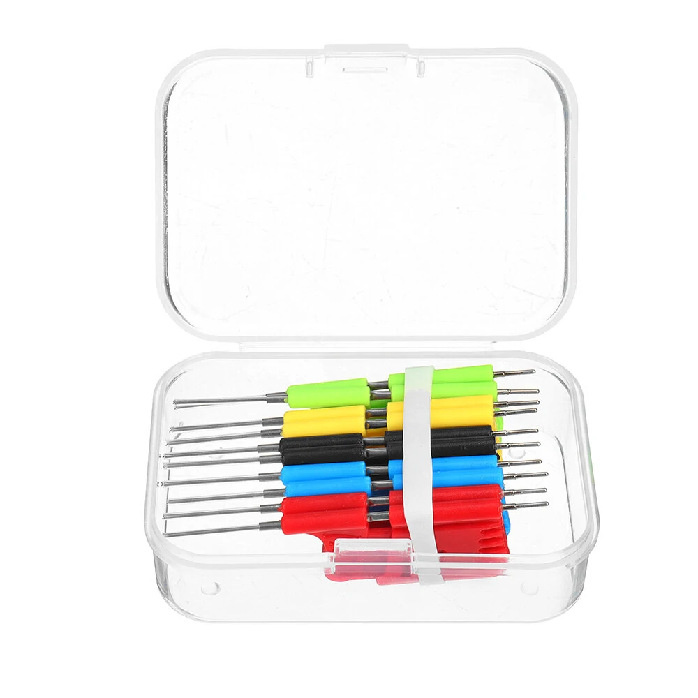 10pcs SDK08 Test Clips 40V SMD Gripper IC Test Hook Clips Electrical Testing Ultra Small Clip Test Clamp — view 5