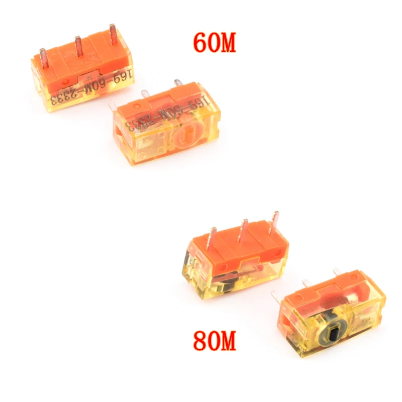10Pcs TTC Micro Switch Dust Proof Gold 60M Black Gold 80M High Lifespan Mouse Switches Fast Actuation Precision Clicks Anti Dust Gaming Accessories — view 2