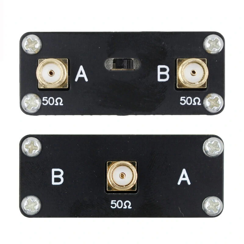 10W 1/2 Antenna Changeover Switch RF/HF High Frequency Switch Manually Switch DC-500MHz — view 6