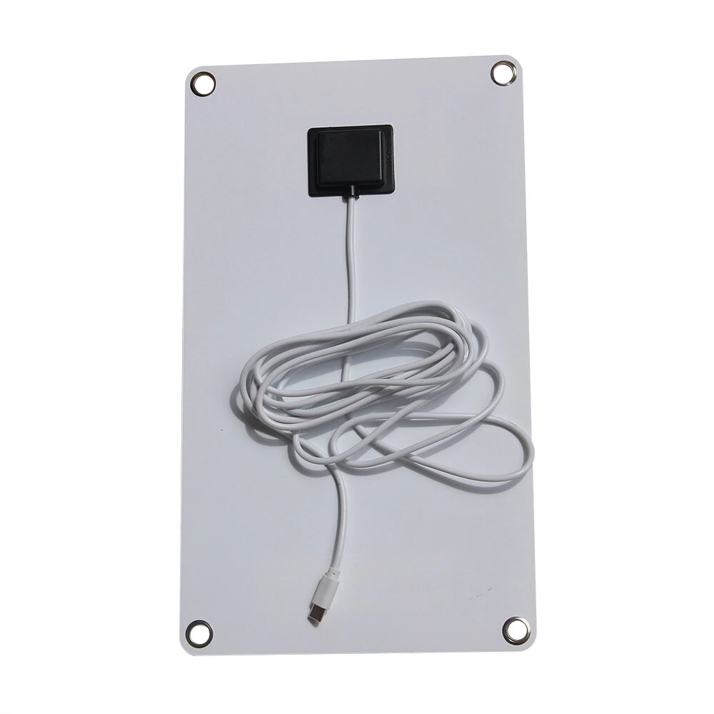10W 12V Solar Charger Panel Type-C Connector High Efficiency Portable Solar Power with 3M Cable for Outdoor Camping Emergency — view 3