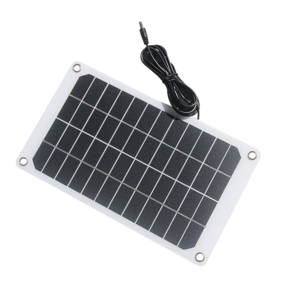 10W 12V Solar Panel with 2X 120MM Exhaust Fan 2500RPM 87CFM Double Ball Bearing for Greenhouse Shed Chicken Coop Pet House Ventilation Cooling Kit — view 3