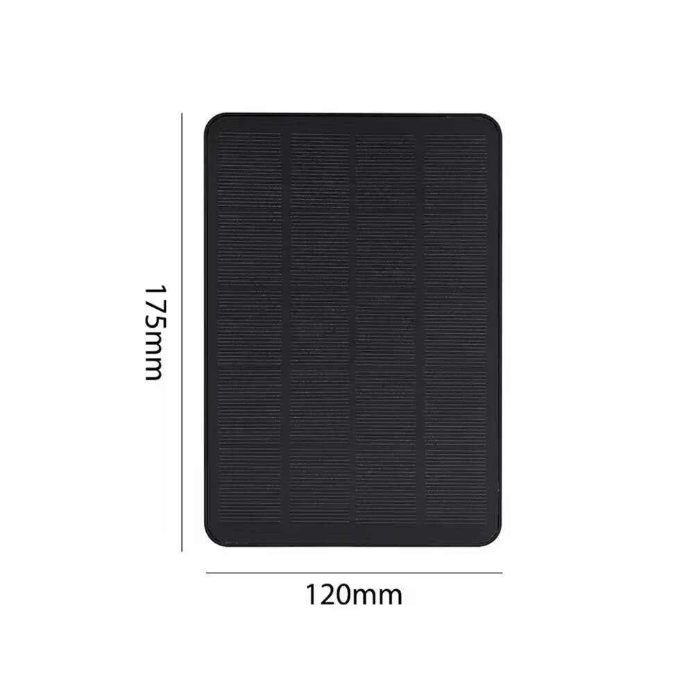 10W 5V Solar Panel 2in1 Micro USB+ Type Solar Panel Outdoor Solar Battery Charger Security Camera/Small Home Light System — view 7