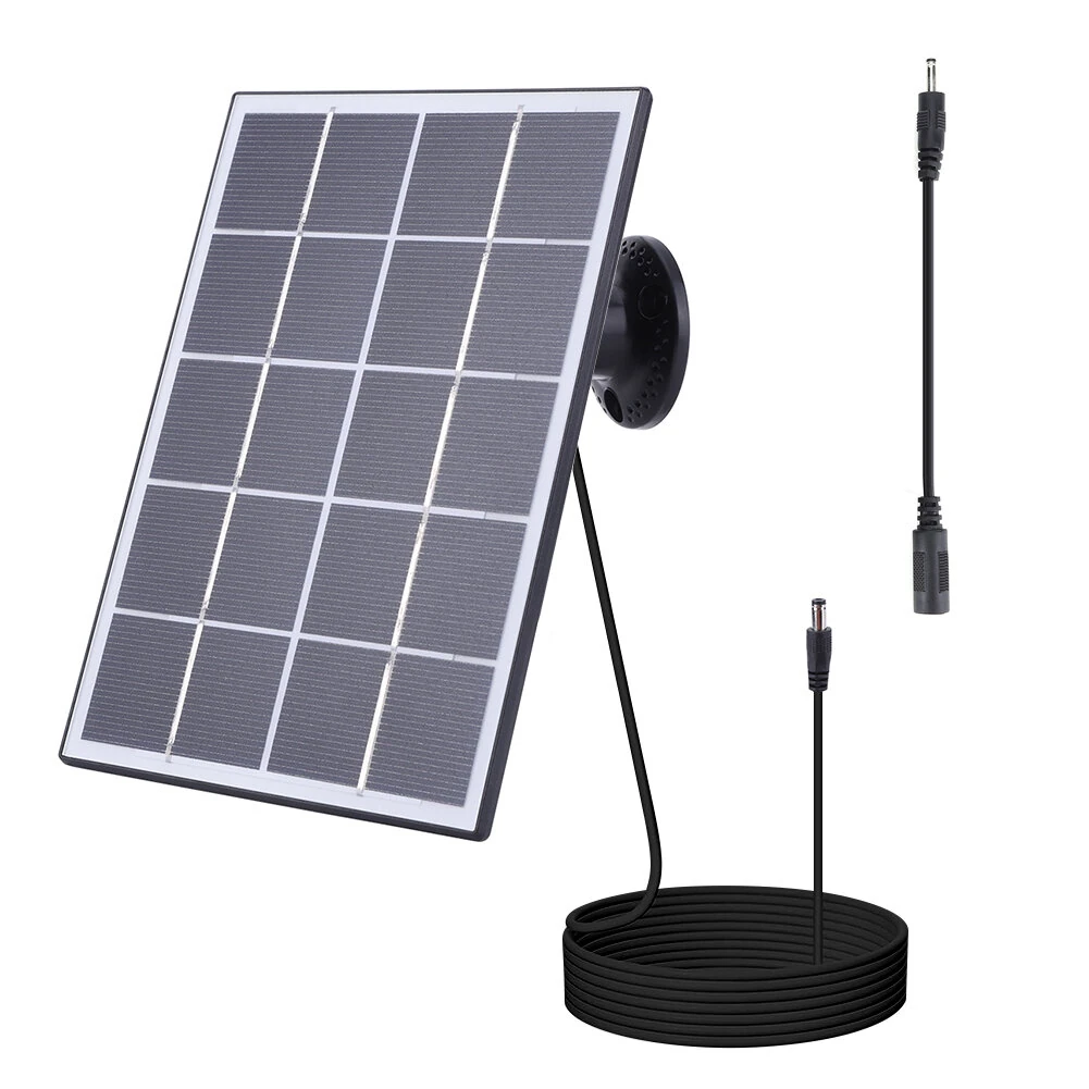 10W Solar Panel Charger Waterproof Solar Panel for Ring Camera 360° Adjustable Wall Mount for Ring Stick Up Cam/Spotlight Cam — view 9