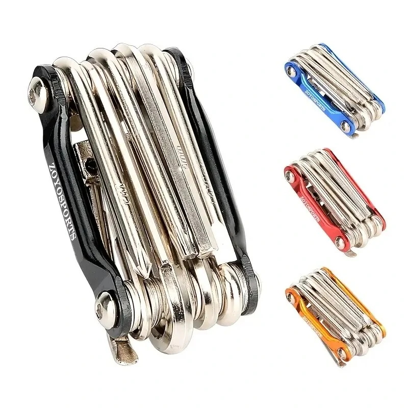 11 In 1 Portable Multifunctional Bike Repair Tool Kit For Outdoor Bicycle Cycling Repair Tool — Pricio