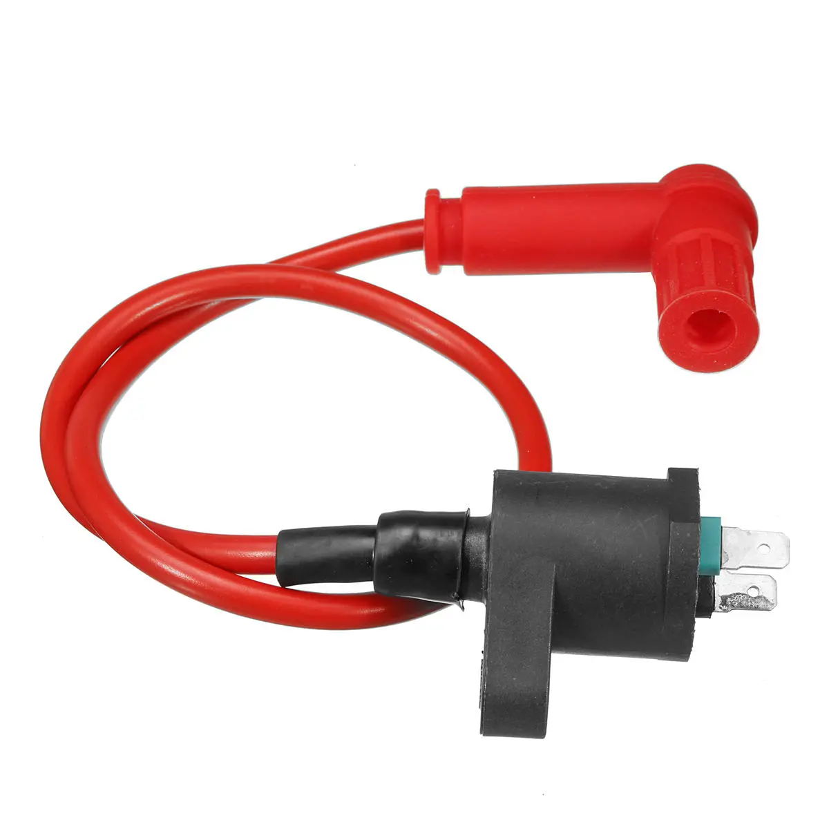 110 125cc 140cc Wiring Loom Ignition Coil CDI Spark Plug Kit Kick Start Dirt Bike Moped Scooter ATV — view 3