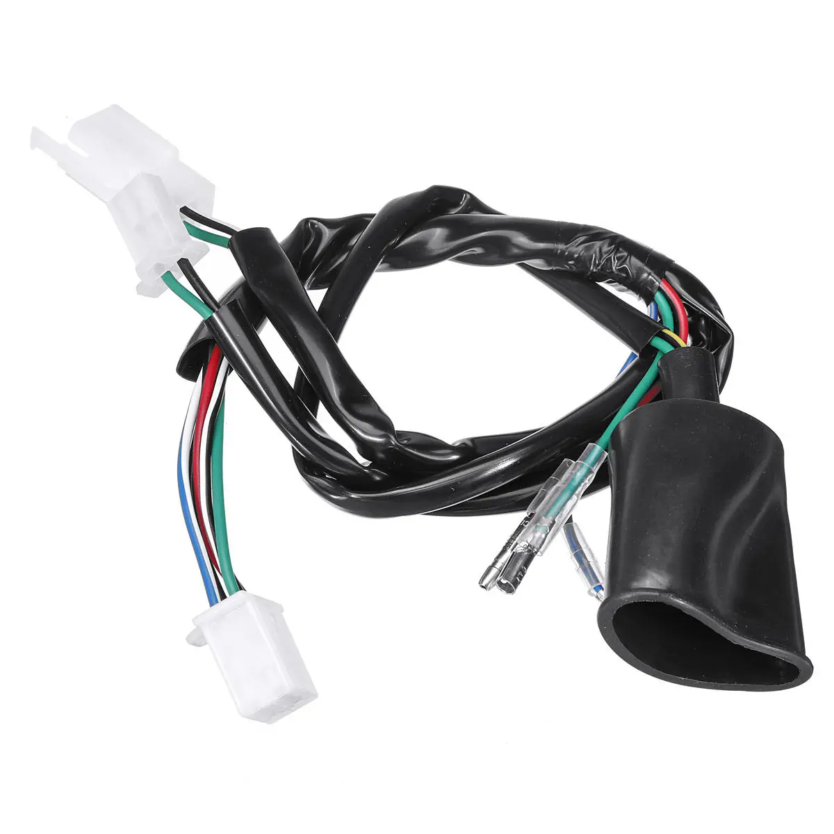 110 125cc 140cc Wiring Loom Ignition Coil CDI Spark Plug Kit Kick Start Dirt Bike Moped Scooter ATV — view 5