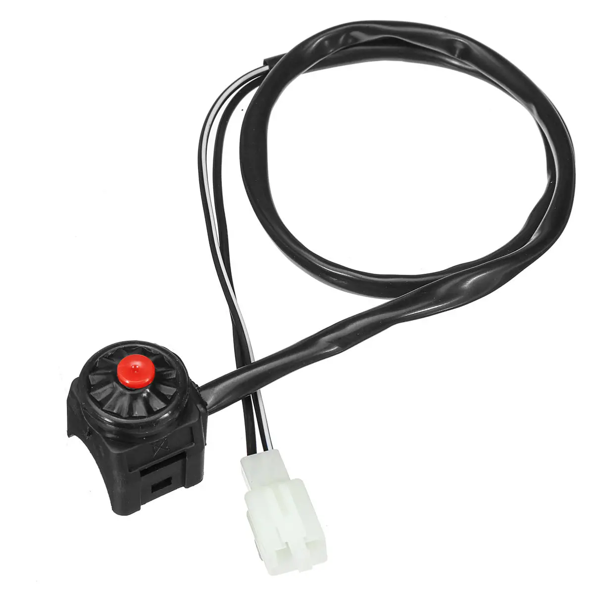 110 125cc 140cc Wiring Loom Ignition Coil CDI Spark Plug Kit Kick Start Dirt Bike Moped Scooter ATV — view 6