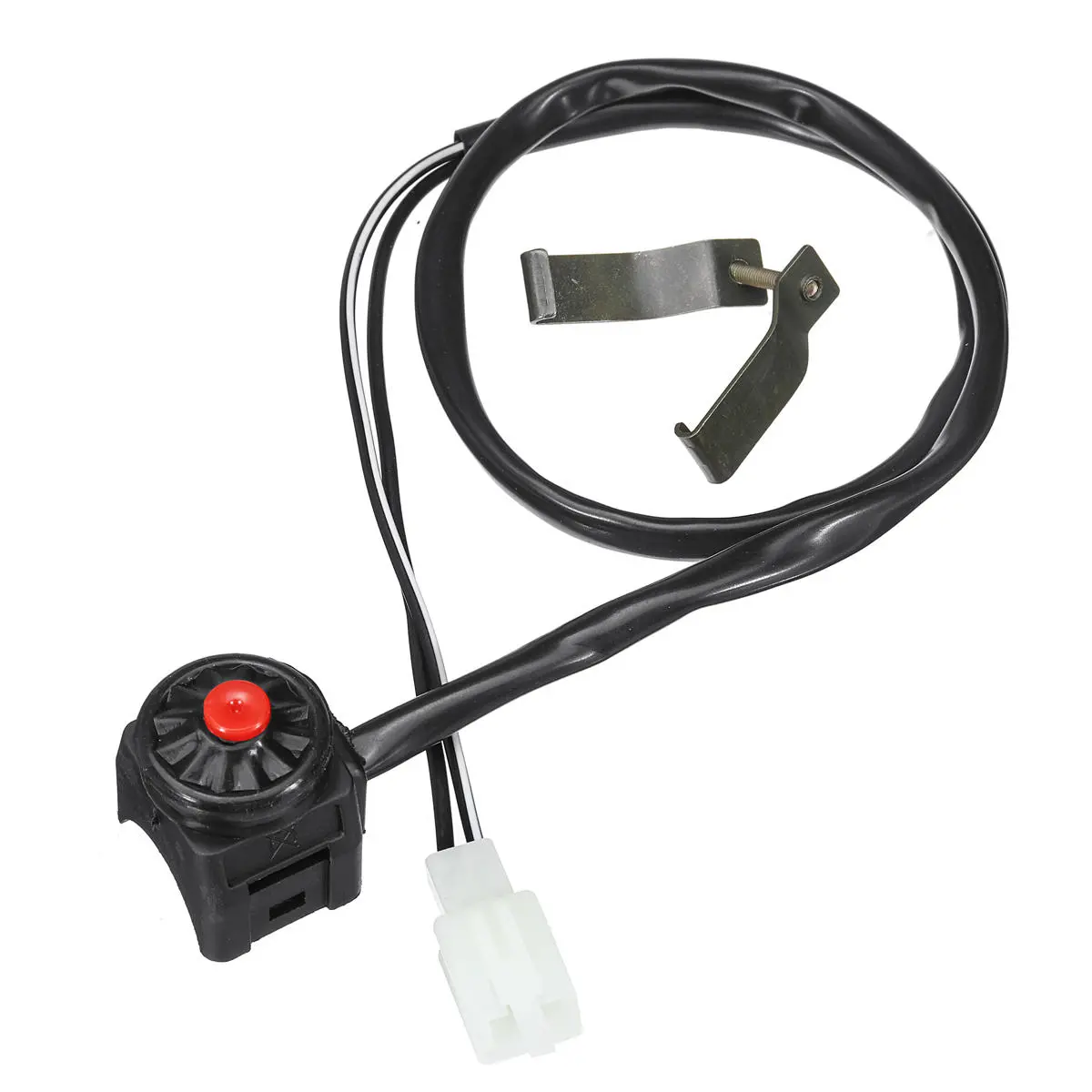 110 125cc 140cc Wiring Loom Ignition Coil CDI Spark Plug Kit Kick Start Dirt Bike Moped Scooter ATV — view 7
