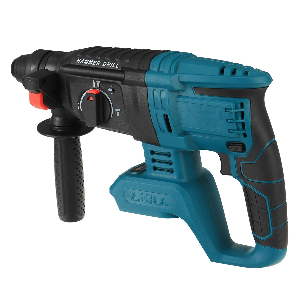 1100W Electric Hammer Cordless Handheld Brushless Impact Hammer Drill For 18V Mak Battery — view 2