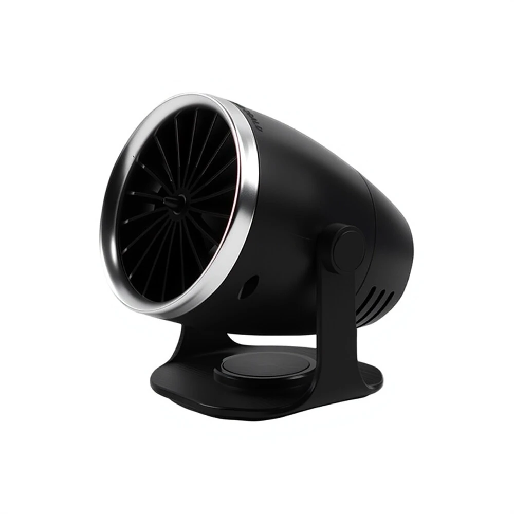 12 / 24V Car Heater BY-1849 Fast Heating Defogging Anti-Frost 360° Adjustable Mini Electric Heater — image 1