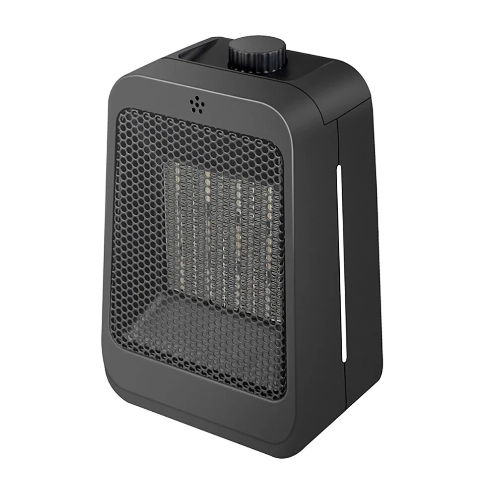 1200W PTC Dual-Purpose Mini Home Heater with Remote Control Intelligent Timing Electric Heater for Bedside Tables Office Desks Floors — view 3