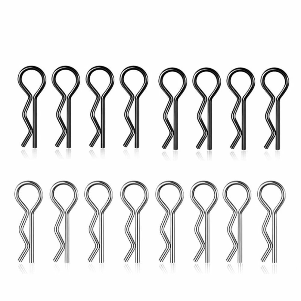 120pcs Car R Clip For 1/10 1/12 TAMIYA wltoys HSP RC Car Shell Canopy — view 3
