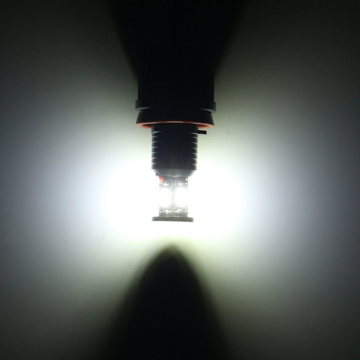 120W H8 LED Angel Eye Halo Ring Light Bulb 2Pcs For E82 E90 E92 E60 E61 E63 E89 X6 — view 10