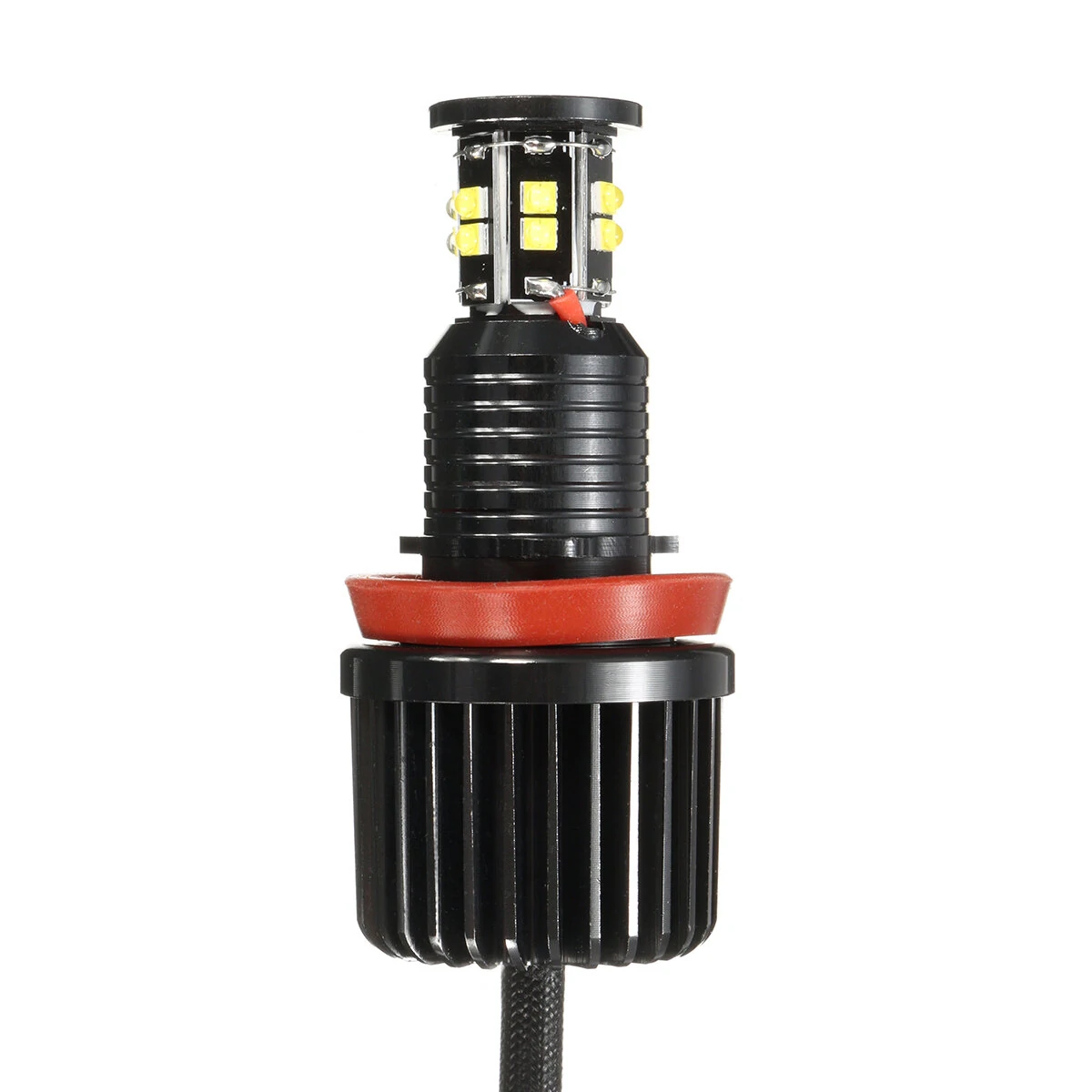 120W H8 LED Angel Eye Halo Ring Light Bulb 2Pcs For E82 E90 E92 E60 E61 E63 E89 X6 — view 5