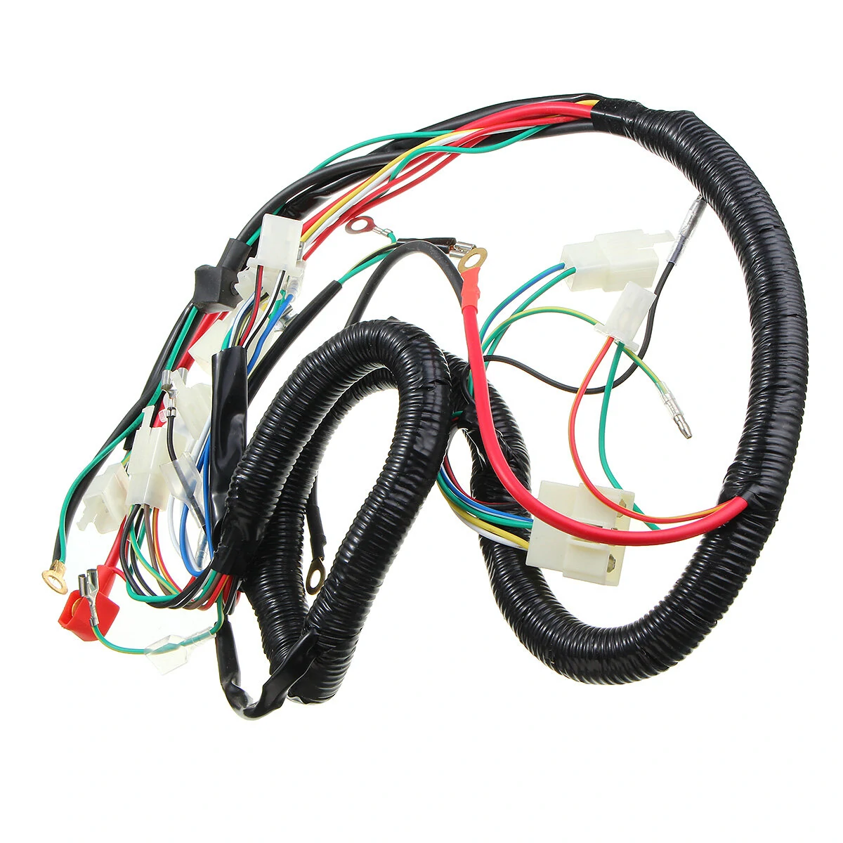 125cc 150cc 200cc 250cc Quad Electric CDI Coil Wire Harness Stator Assembly Wiring Set — view 3