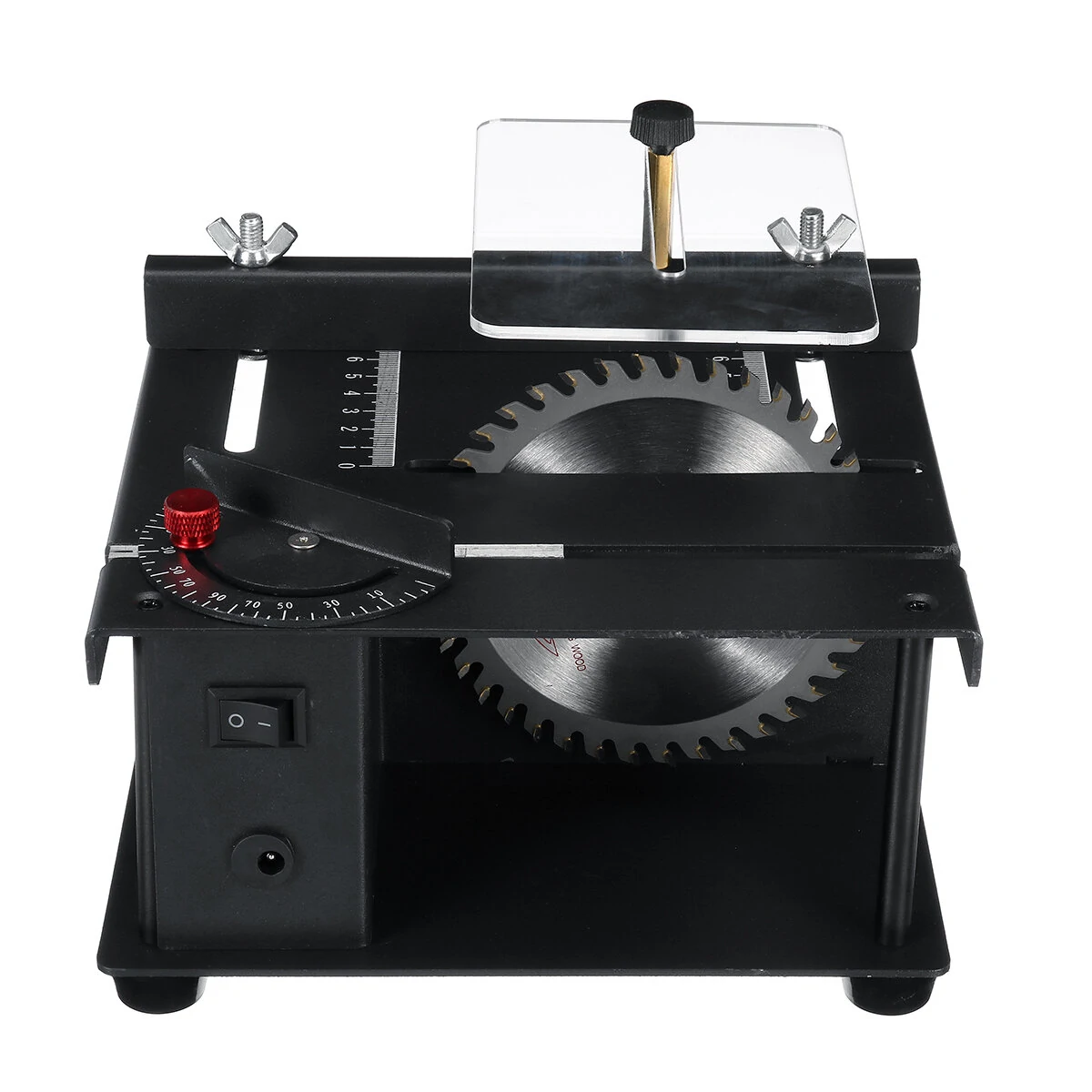 125mm Mini Table Saw 3000RPM Adjustable Flexible 0-90° Angle Cutting Compact Design Suitable for Hardwood and Acrylic Ideal for DIY Woodworking and Model Making — view 3
