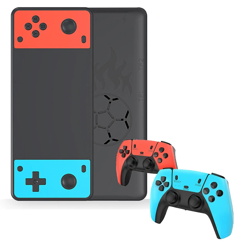[128G] G66 TV Game Console with Dual Wireless Controllers Quad-core 4K 3D 128GB 35000+ Games Open-source System Retro Gaming Console — view 4