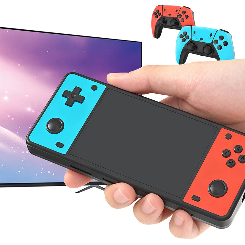 [128G] G66 TV Game Console with Dual Wireless Controllers Quad-core 4K 3D 128GB 35000+ Games Open-source System Retro Gaming Console — view 5