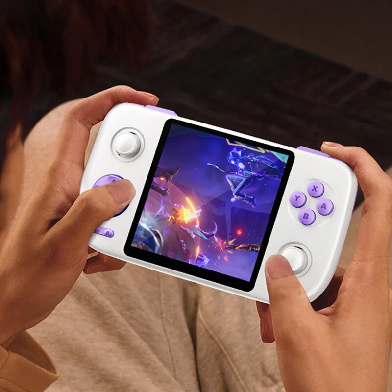 [128G] GAMEMT E3 Vigor 7000+ Games Handheld Game Console 3.95-inch IPS Screen 120Hz 1GB 8GB 5000mAh Support Dual Controller Arcade PS1 Wireless WiFi Retro Gaming Console — view 3