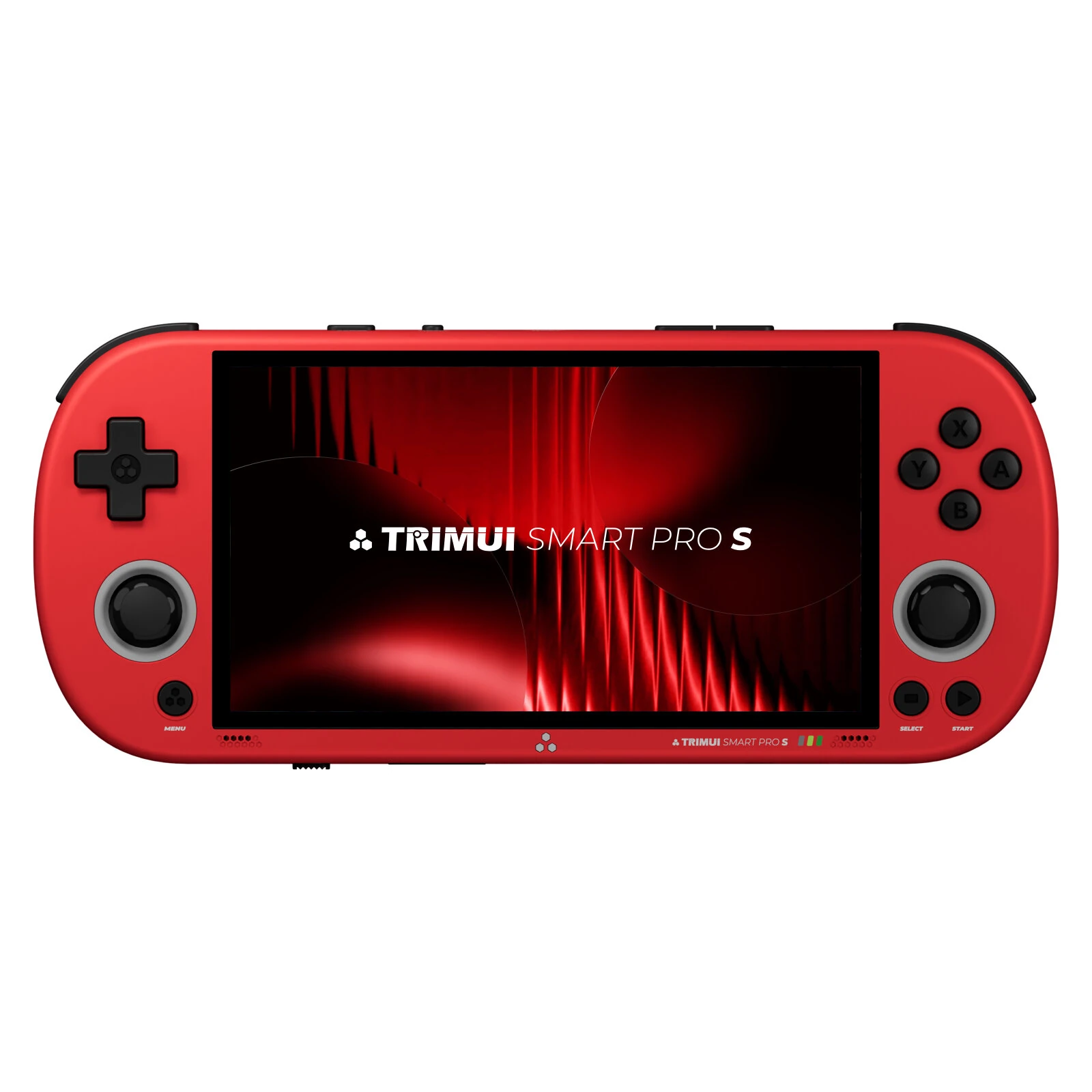 [128G] TRIMUI Smart Pro S 4.96-inch IPS Screen Handheld Game Console Built-in 14000+ Games Octa-core Support WiFi6 & BT5.4 Retro Game Player with RGB Light TMR Dual Hall Joysticks 5000mAh Battery Open Source Linux System Gamer Console — view 6