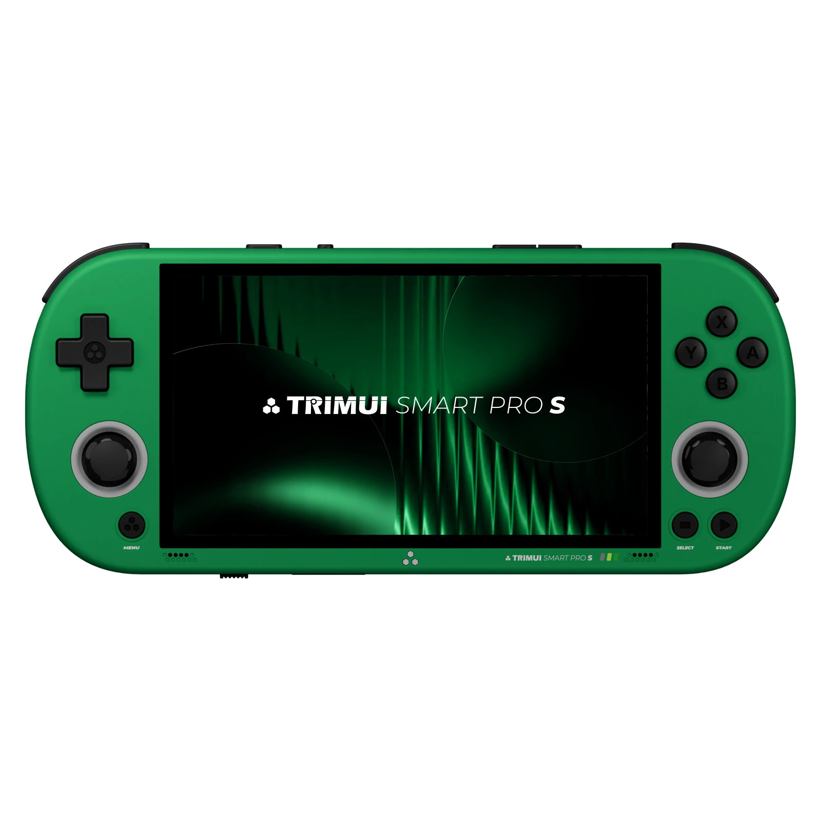 [128G] TRIMUI Smart Pro S 4.96-inch IPS Screen Handheld Game Console Built-in 14000+ Games Octa-core Support WiFi6 & BT5.4 Retro Game Player with RGB Light TMR Dual Hall Joysticks 5000mAh Battery Open Source Linux System Gamer Console — view 7