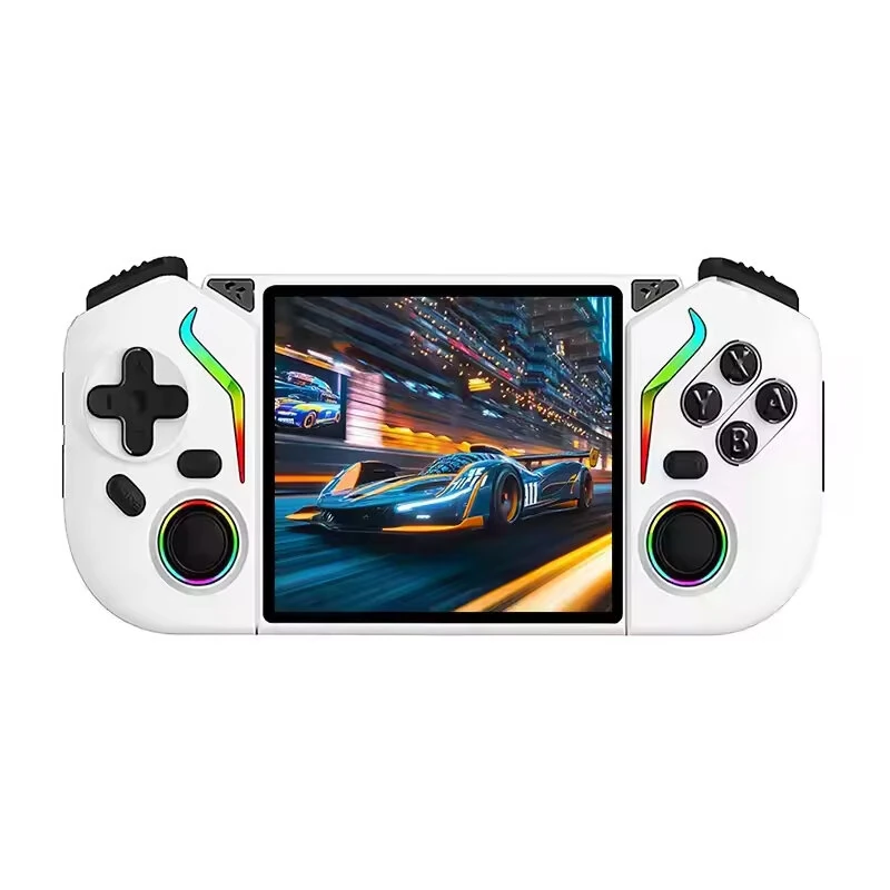 [128G] X95Pro Retro Handheld Game Console Built-in 40000+ Games 3.5-inch IPS Screen Android 9.0 3000mAh Retro Gaming Emulator Portable WiFi Open Source Linux System — view 4