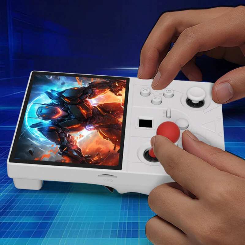 [128GB] DC45V 20000+ Games Open Source Handheld Gaming Console 4.5 Inch IPS Screen RK3326 WiFi 4000mAh Retro Game Player with Vibration RGB Joystick Portable Linux Gaming Device — view 9