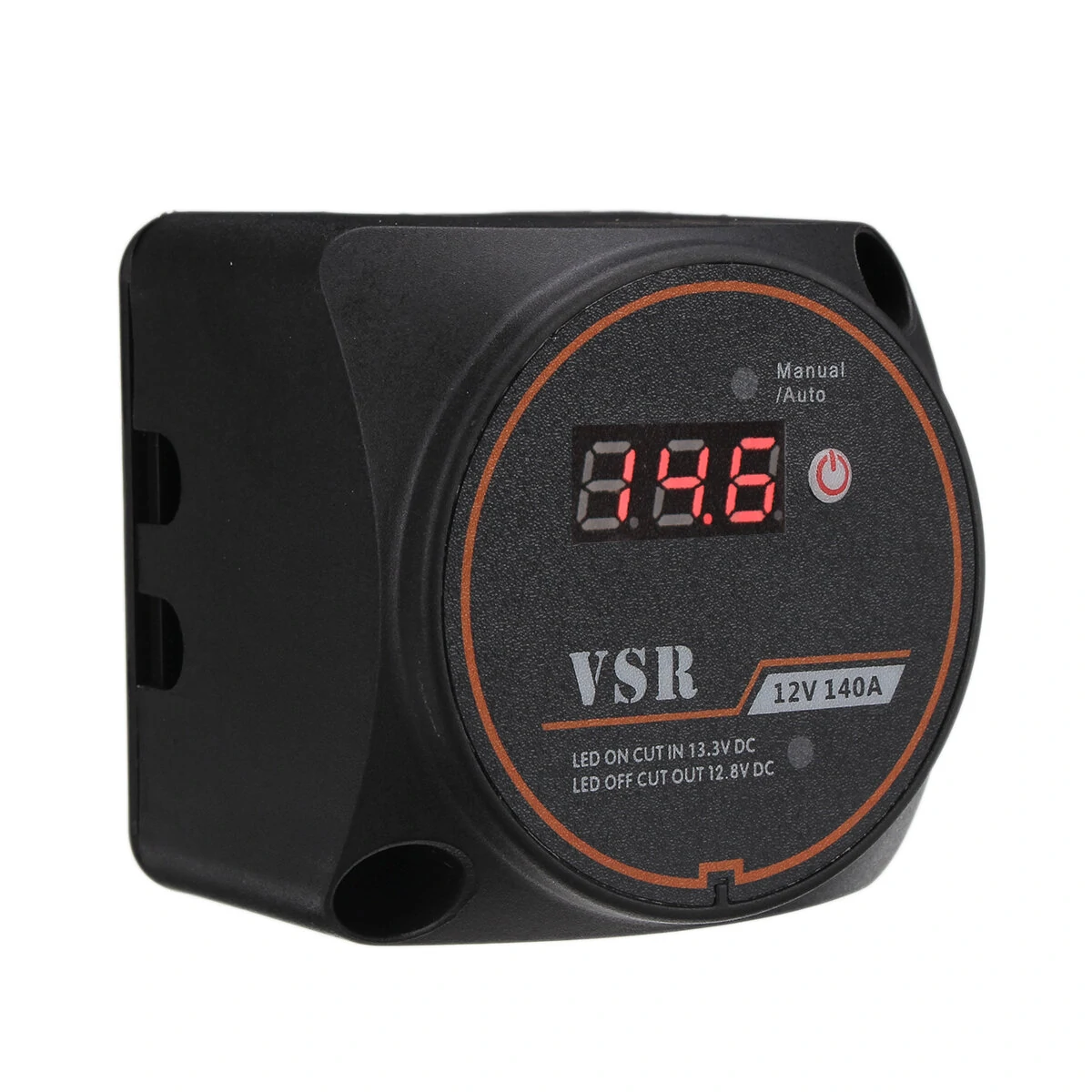 12V 140A Automotive Dual Battery Digital Display Isolator Relay Protection Voltage Split Charge Relay — view 3