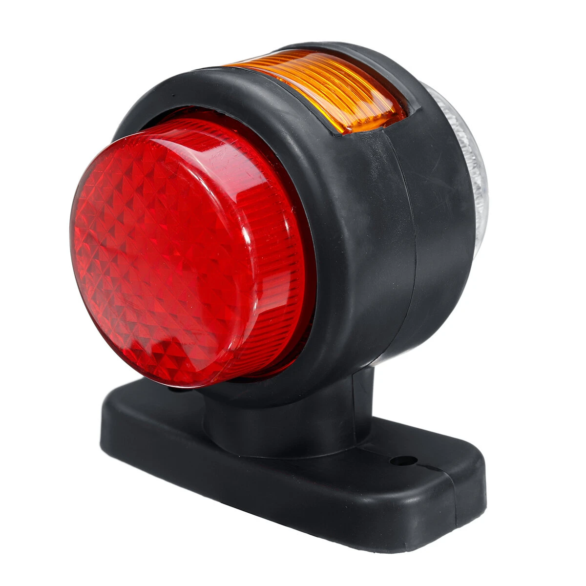 12V-24V 11 LED Double Side Marker Light Indicator Lamp Rubber Outline For Traile — Pricio