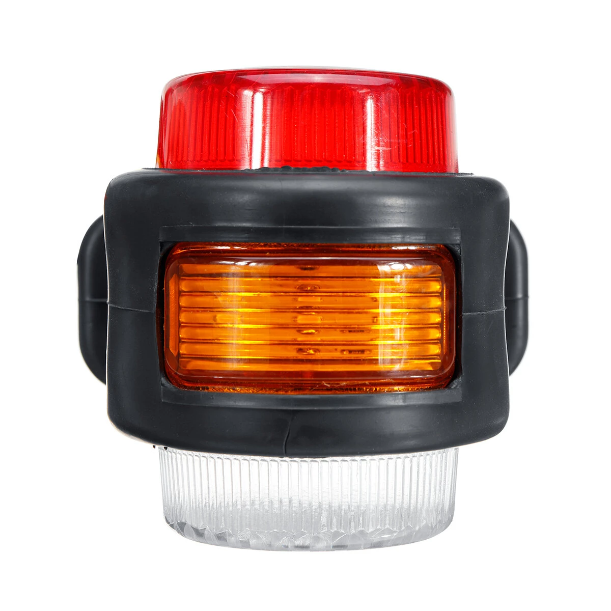 12V-24V 11 LED Double Side Marker Light Indicator Lamp Rubber Outline For Traile — view 5