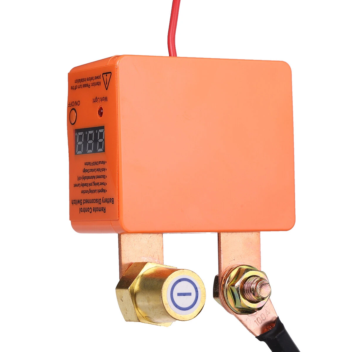 12V 24V 240A Wireless Remote Battery Disconnect Switch Automatic Cut-Off Low Power Consumption LED Voltage Display Manual Control Car Battery Isolator Anti Short Circuit Protection — view 8