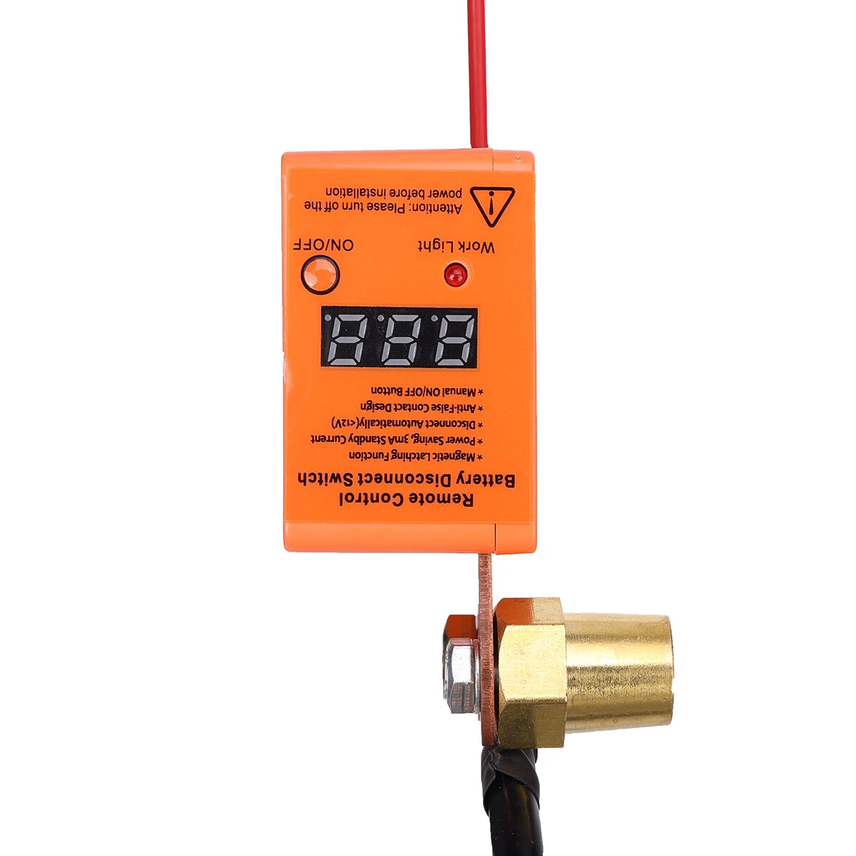 12V 24V 240A Wireless Remote Battery Disconnect Switch Automatic Cut-Off Low Power Consumption LED Voltage Display Manual Control Car Battery Isolator Anti Short Circuit Protection — view 9