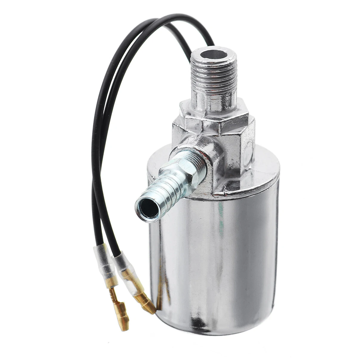 12V 24V Air Horn Train Truck Electric Solenoid Valve Heavy Duty 1/4'' Chrome — view 3
