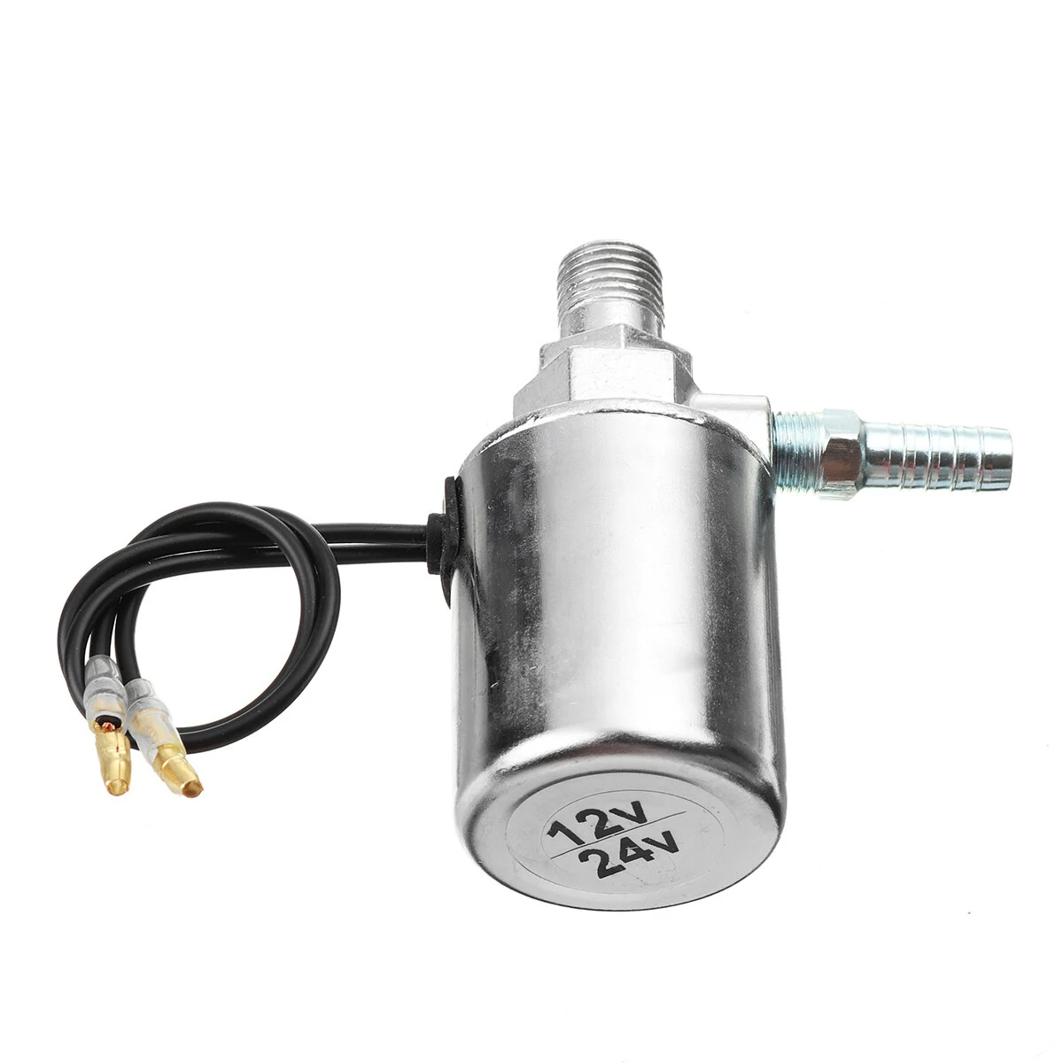 12V 24V Air Horn Train Truck Electric Solenoid Valve Heavy Duty 1/4'' Chrome — view 8