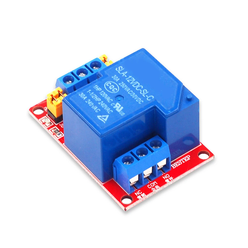 12V 30A One Channel Relay Module with Optocoupler Isolation Support High and Low Level Trigger — Pricio