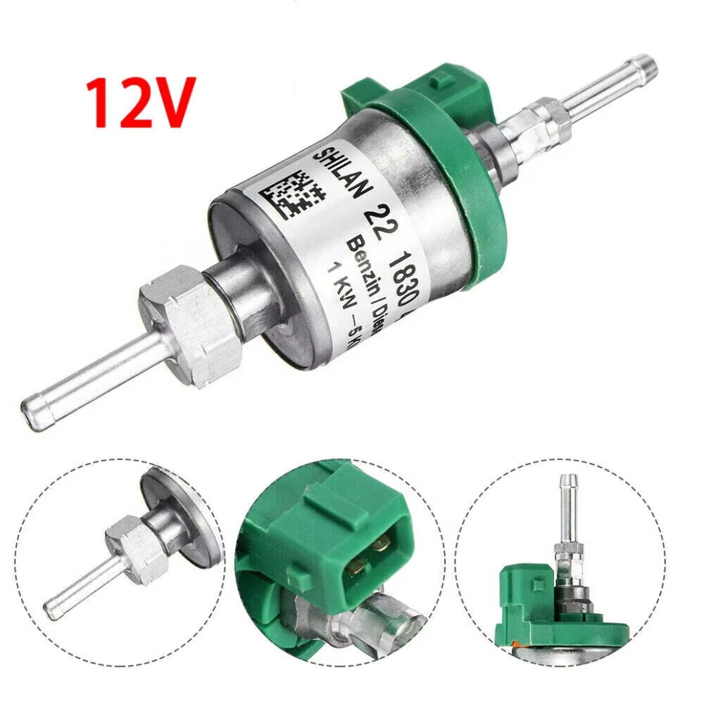 12V 5KW Ultra Quiet Metal Car Heater Fuel Pump Air Diesel Heater Pump Universal — view 7