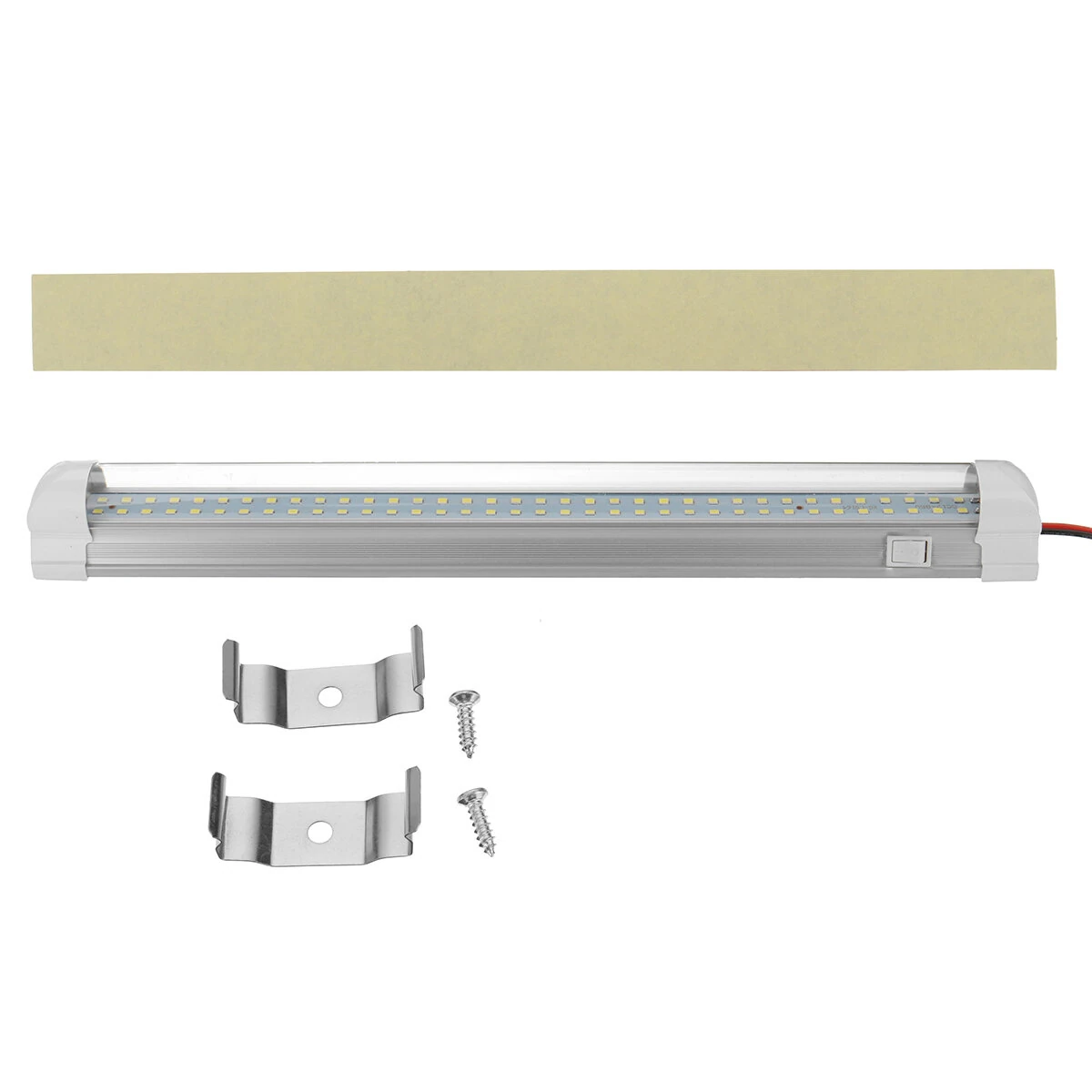 12V-85V 72 LED Car Interior Light Strip Bar Van Bus Caravan Truck ON/OFF Switch — view 4