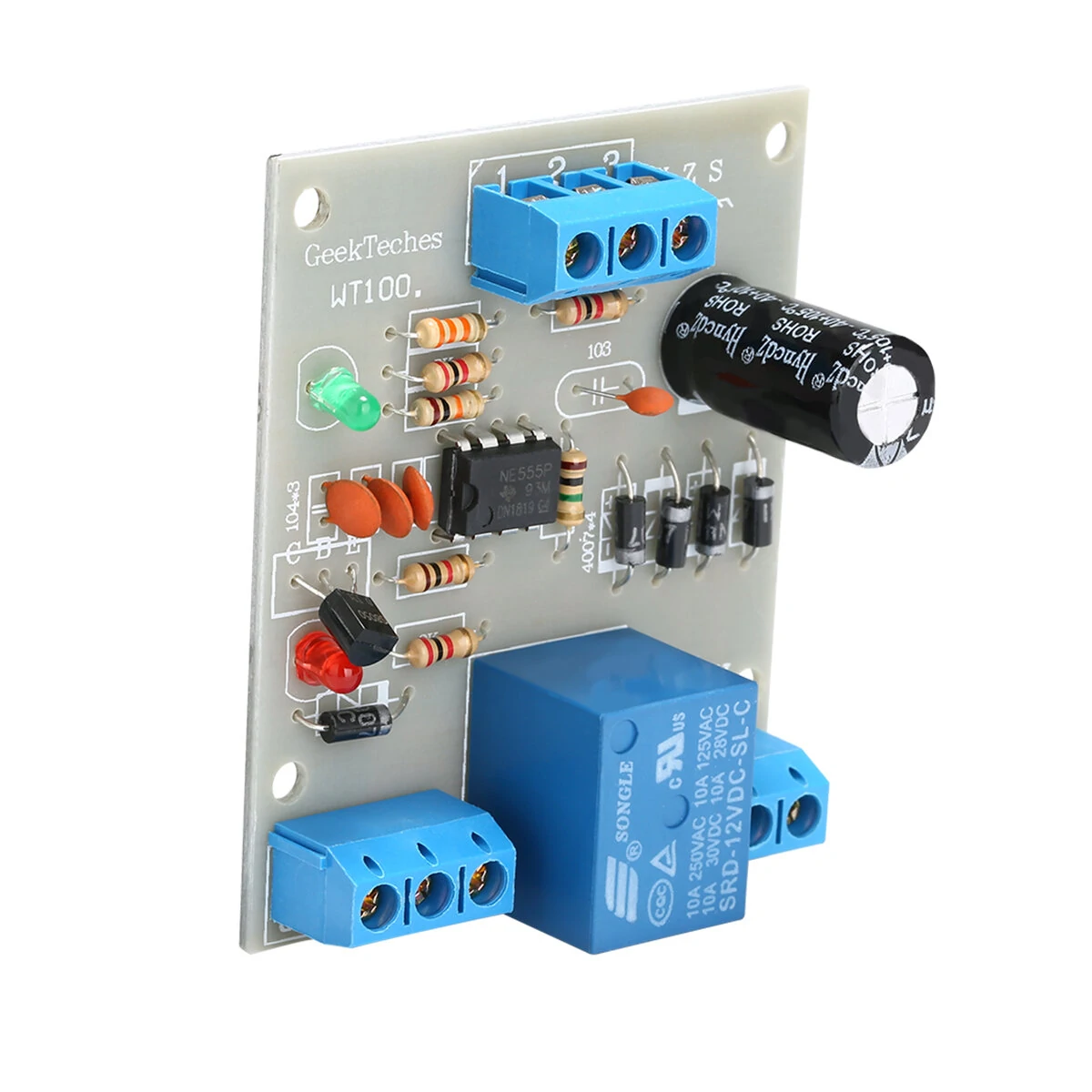12V Automatic Water Liquid Level Controller Sensor Module Water Level Detection — view 7
