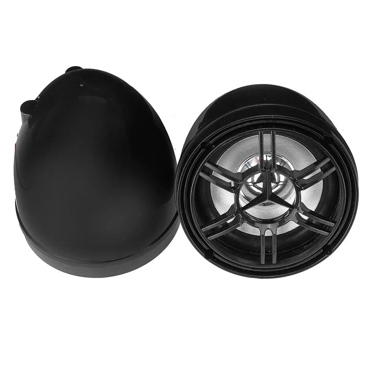 12V bluetooth Motorcycle Audio Speaker Sound System Alarm MP3 player FM Radio — view 3