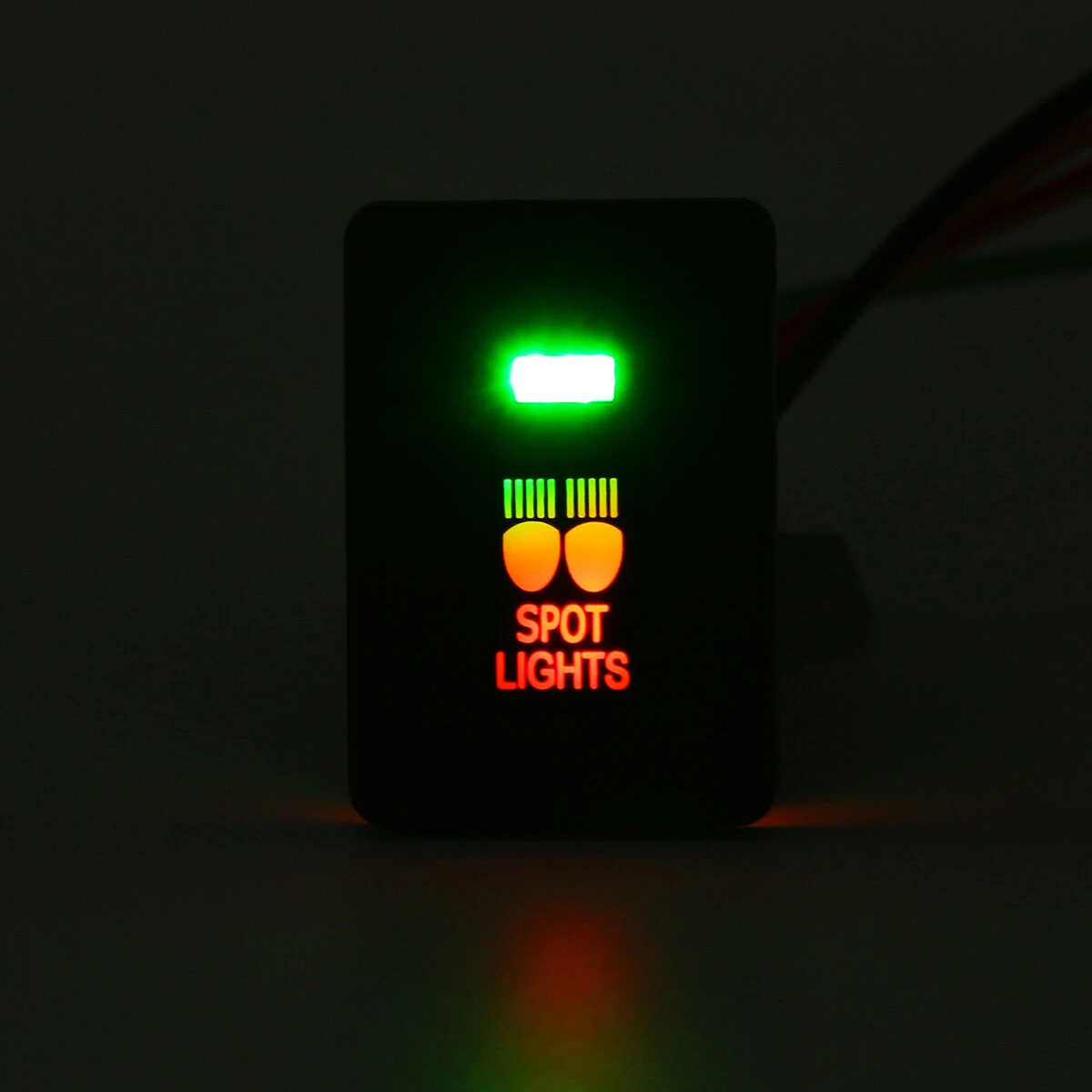 12V Car Light Push Button Rear Fog Spot LED Light Bar On/Off Switch for Mitsubis — view 9