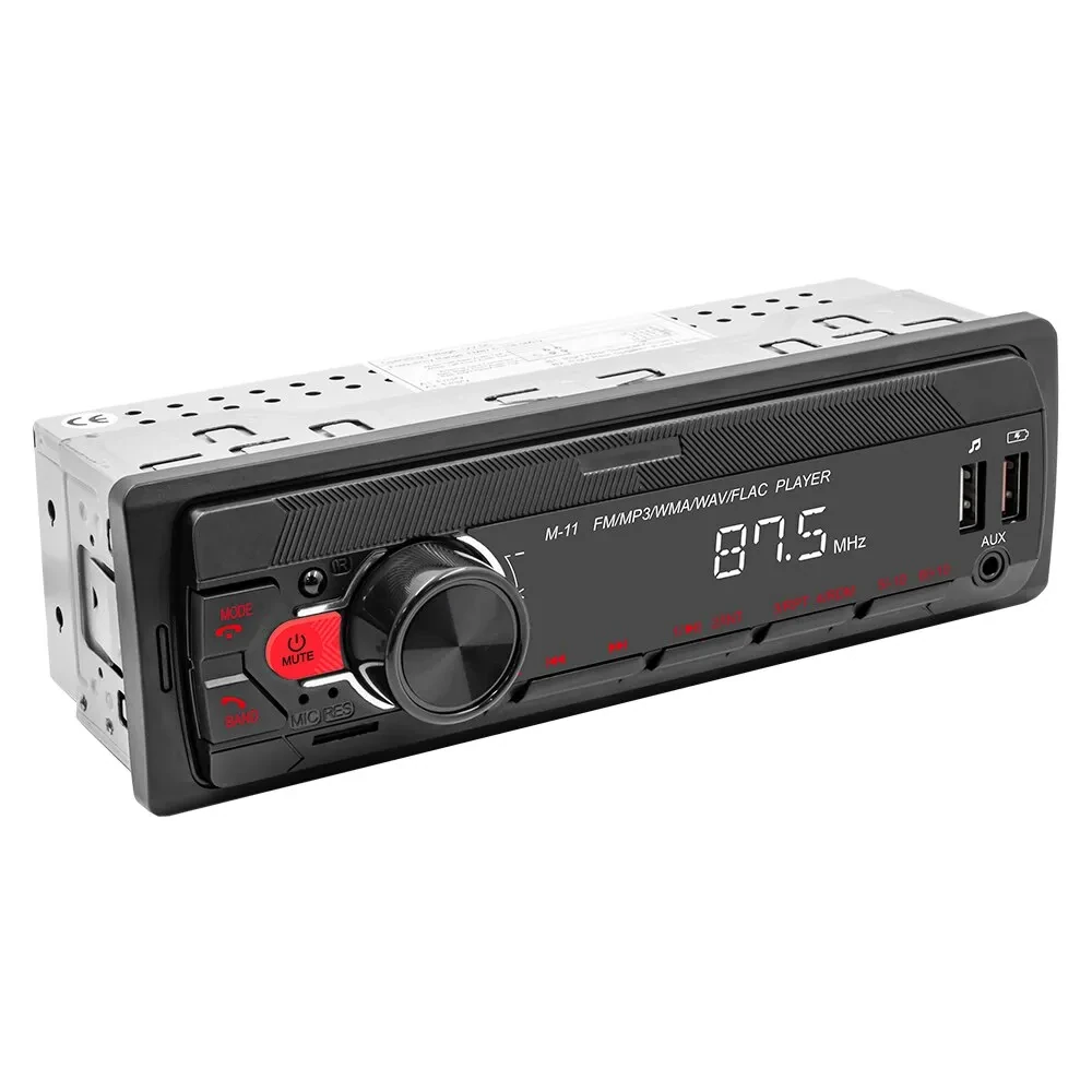 12V Car Radio Stereo Player Digital bluetooth Car MP3 Player FM Radio Stereo Audio Music USB/SD with In Dash AUX Input — image 1