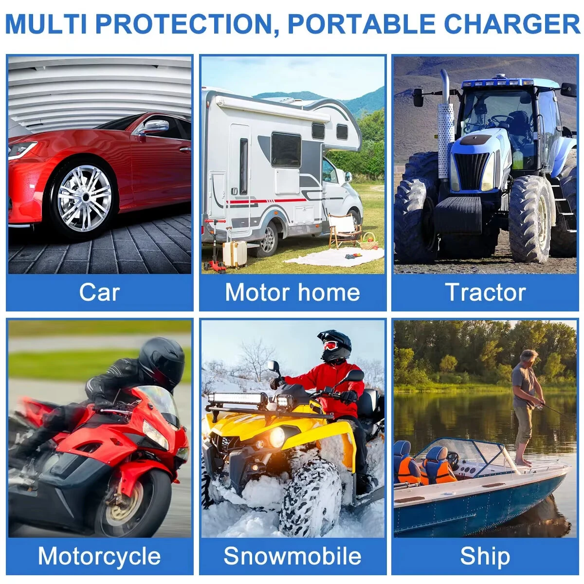 12V Solar Panel 6W Portable Flexible Solar Charger Kit with USB 5V DC Output for Car Camping Hiking Phones Power Banks Battery Charging CigaretteLighter Suction Cups — view 7