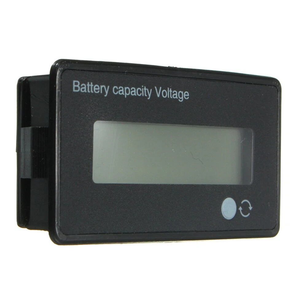 12V/24V/36V/48V 8-70V LCD Acid Lead 3.7V Lithium Battery Capacity Indicator Digital Voltmeter — view 4