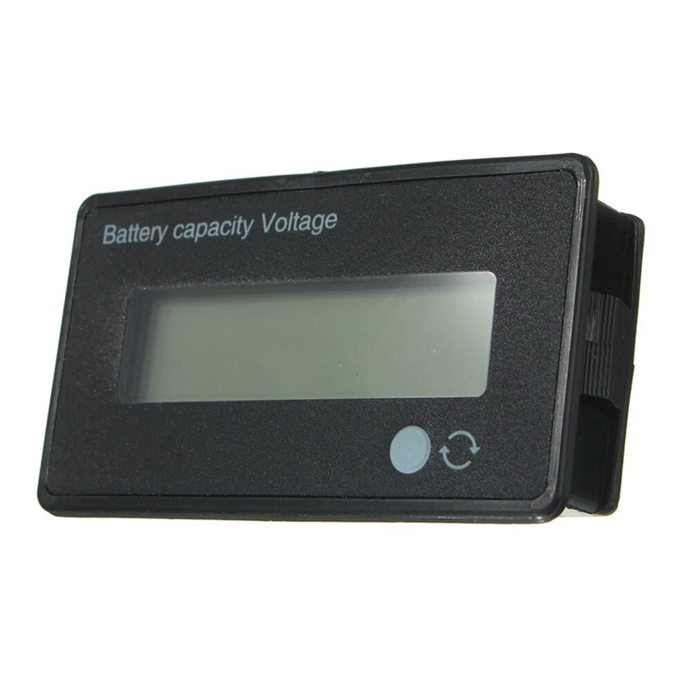 12V/24V/36V/48V 8-70V LCD Acid Lead 3.7V Lithium Battery Capacity Indicator Digital Voltmeter — view 9