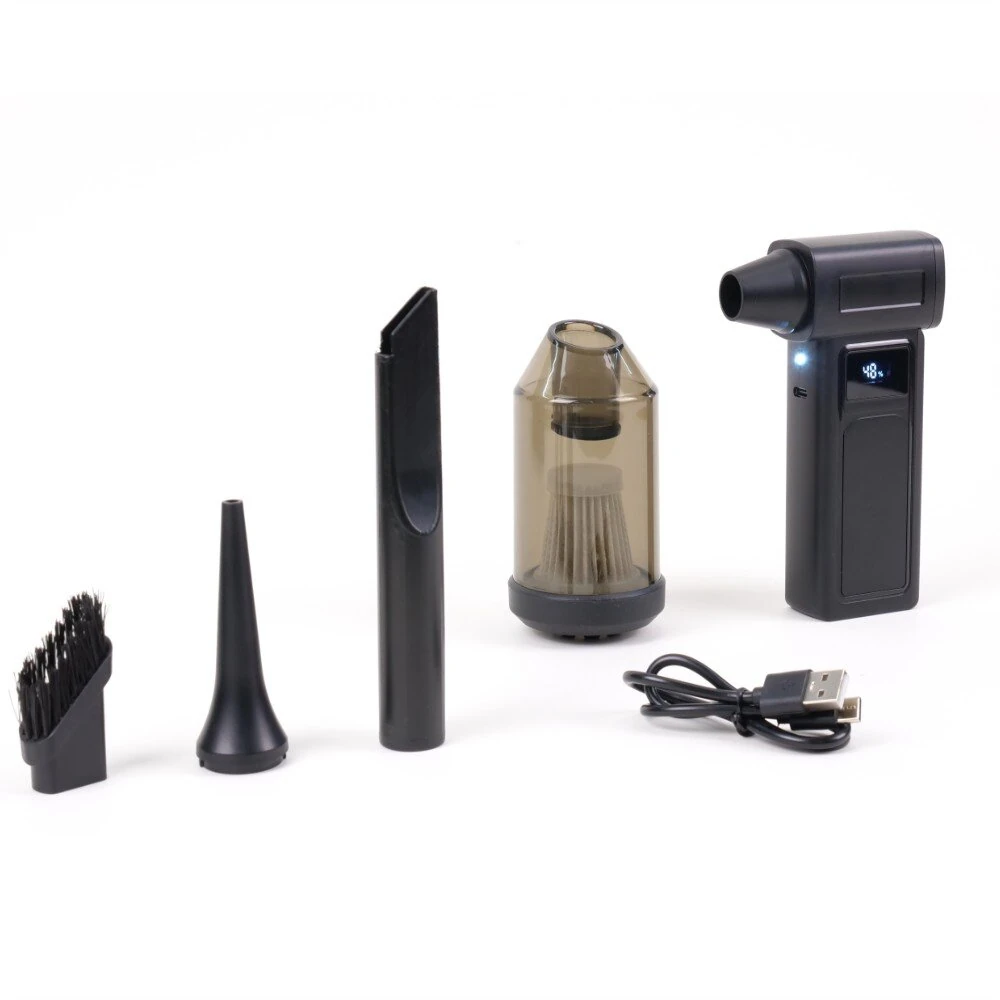 130000RPM Handheld Wireless Brushless Car Vacuum Cleaner with Suction and Blower Function Strong Air Speed Digital Display — view 7