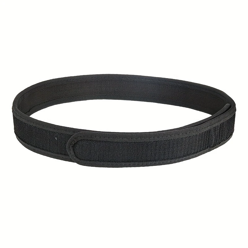 130cm-150cm 2-in-1 Inner Outer Combination Men's Tactical Belt Thickened Stiffened Adjustable Nylon Braided Men's Belt for Outdoor Sports — view 3