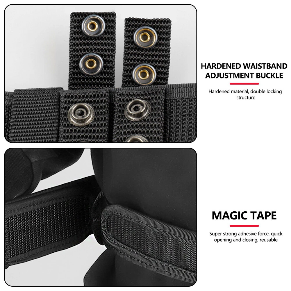 130cm-150cm 2-in-1 Inner Outer Combination Men's Tactical Belt Thickened Stiffened Adjustable Nylon Braided Men's Belt for Outdoor Sports — view 6