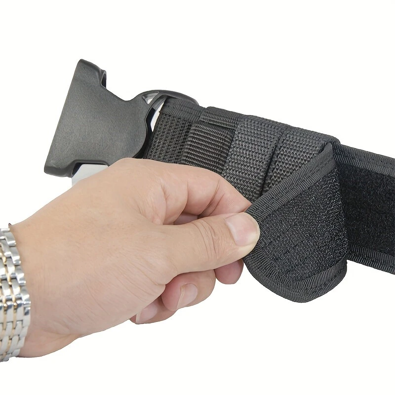 130cm-150cm 2-in-1 Inner Outer Combination Men's Tactical Belt Thickened Stiffened Adjustable Nylon Braided Men's Belt for Outdoor Sports — view 7