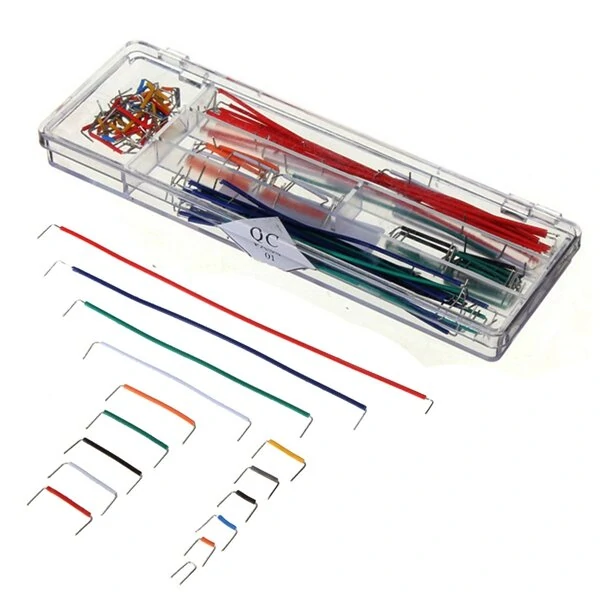140pcs U Shape Solderless Breadboard Jumper Cable Dupont Wire For Shield — image 1